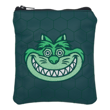 GREEN FAT CAT LEFTY VALUABLES POUCH