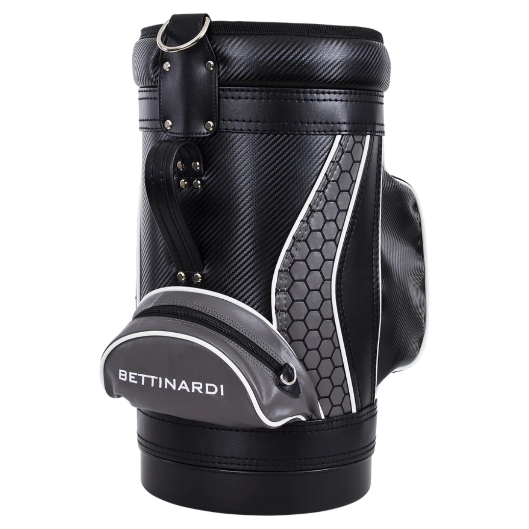 DEN CADDY BETTINARDI GOLF BAG (BLACK/WHITE)